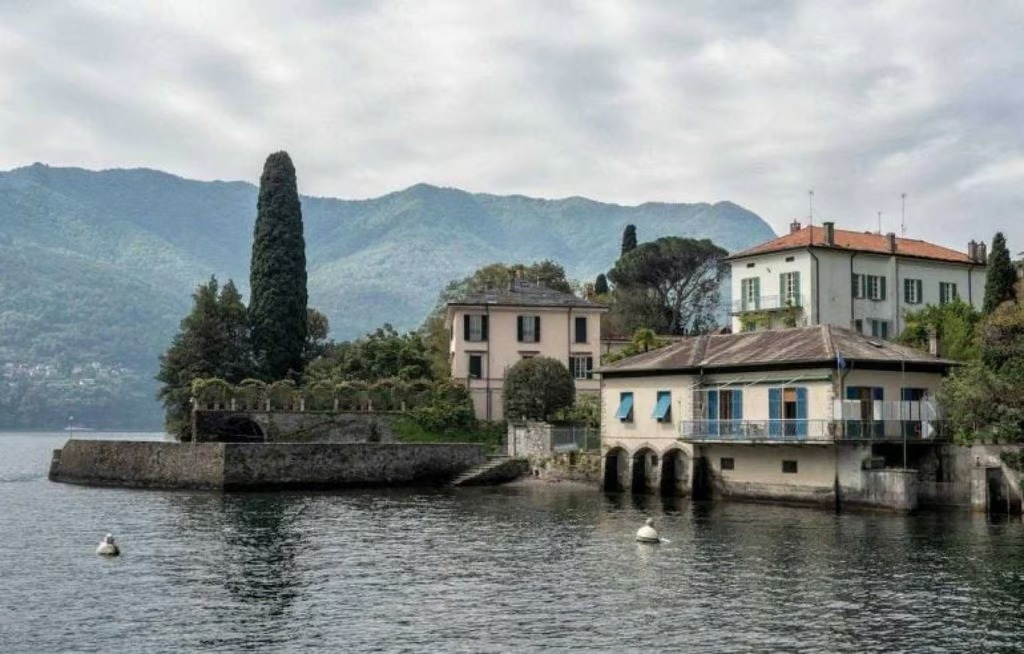 Мечтательная вилла голливудского актера Джорджа Клуни на озере Ком