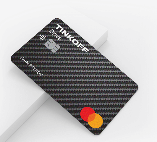 Дебетовая карта для автомобилистов Тинькофф